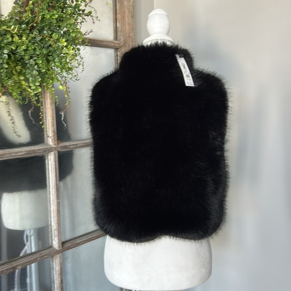 Garage Faux Fur Vest XS - Picture 4 of 6